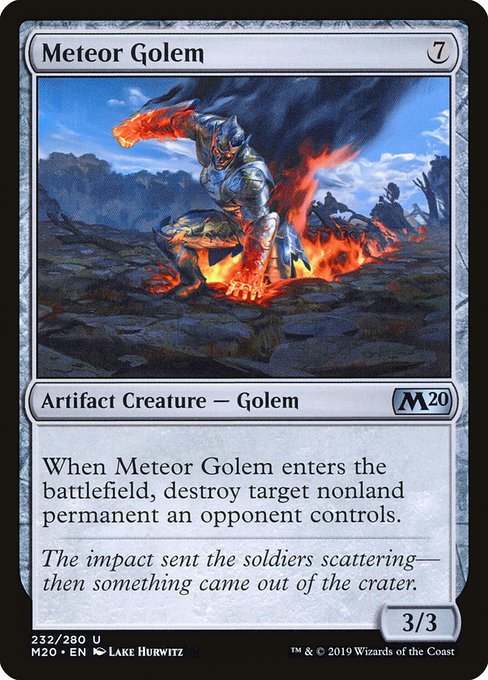 Meteor Golem from Core Set 2020