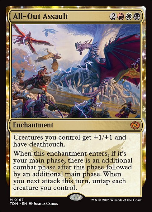 All-Out Assault from Tarkir: Dragonstorm