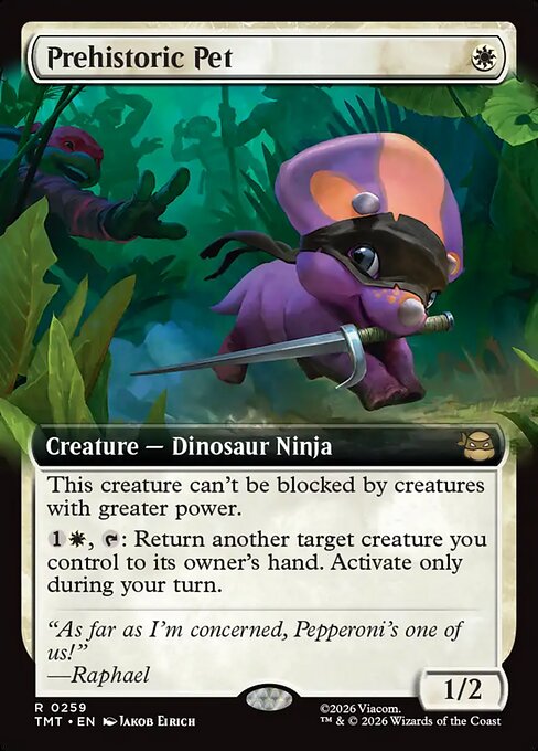 Prehistoric Pet from Teenage Mutant Ninja Turtles