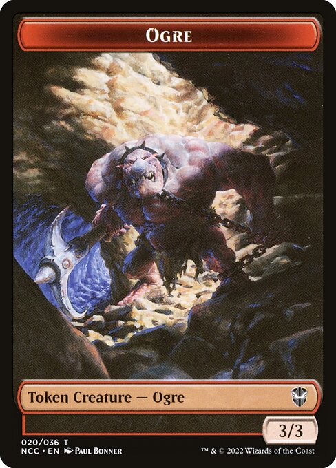 Ogre from New Capenna Commander Tokens