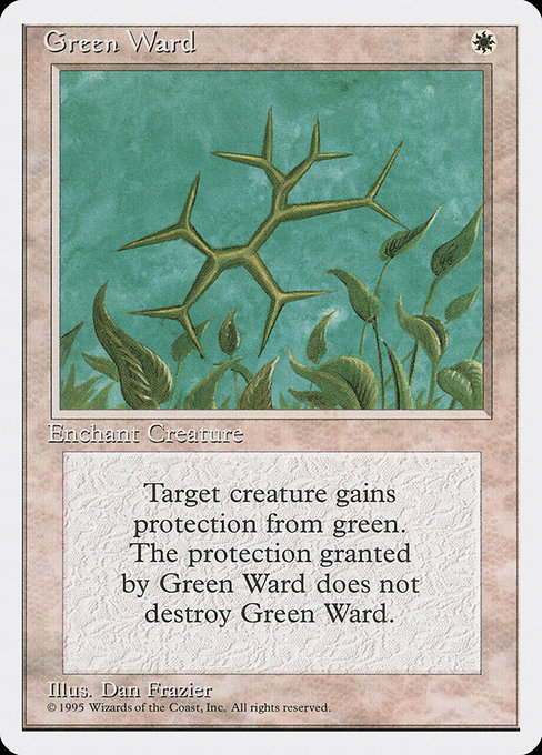 Green Ward from Fourth Edition