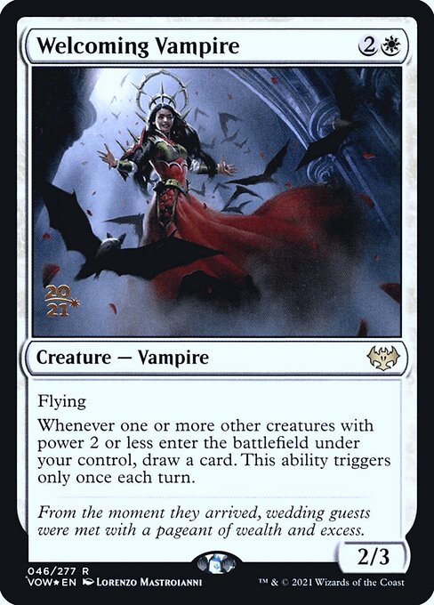 Welcoming Vampire from Innistrad: Crimson Vow Promos