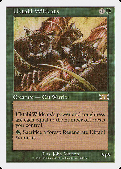 Uktabi Wildcats from Classic Sixth Edition
