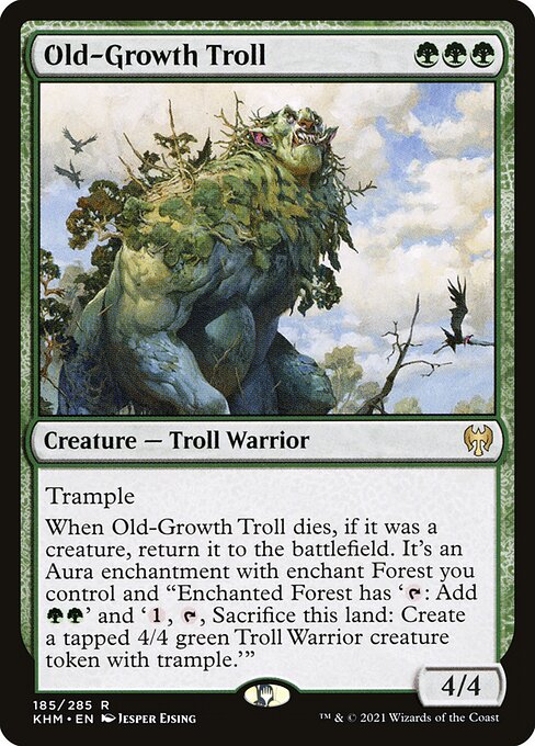 Old-Growth Troll from Kaldheim