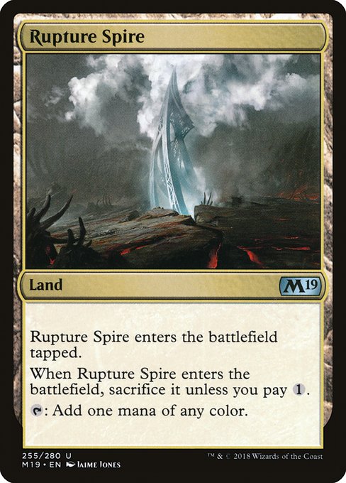 Rupture Spire from Core Set 2019