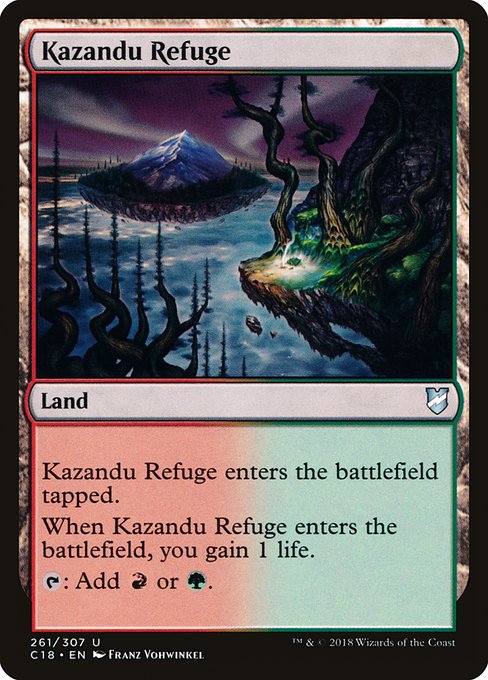 Kazandu Refuge from Commander 2018