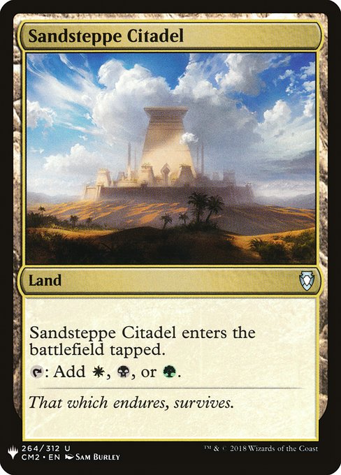 Sandsteppe Citadel from The List