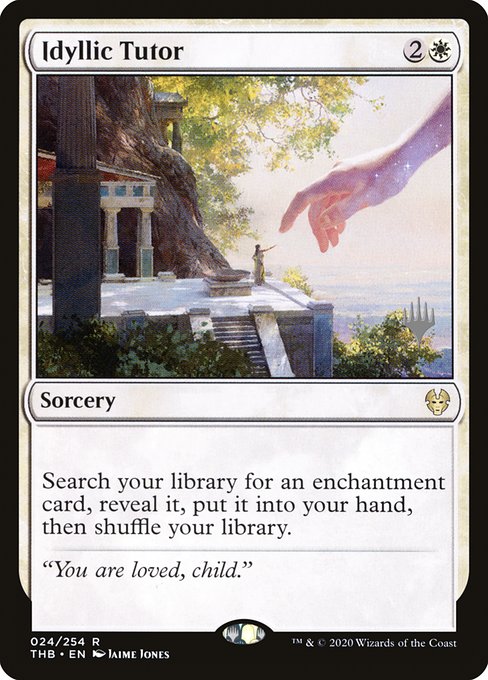 Idyllic Tutor from Theros Beyond Death Promos