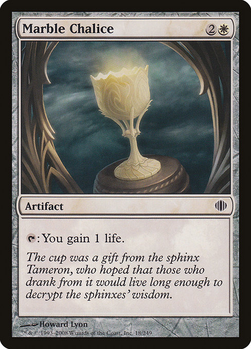 Marble Chalice highlighted card art