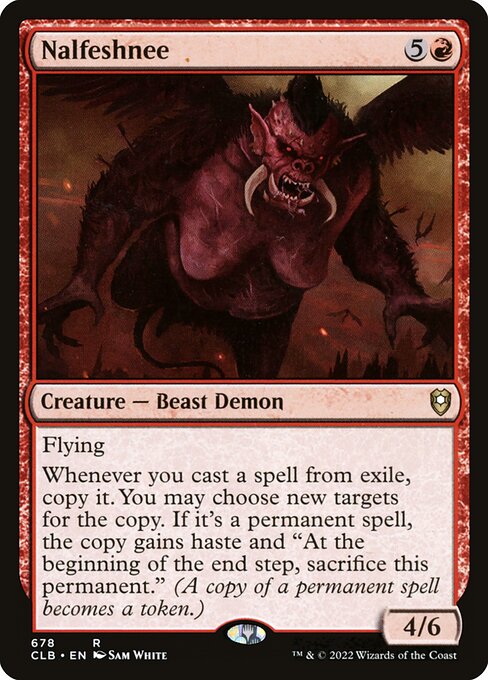 Nalfeshnee from Commander Legends: Battle for Baldur's Gate