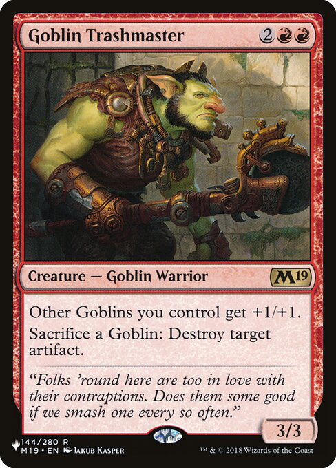 Goblin Trashmaster from The List