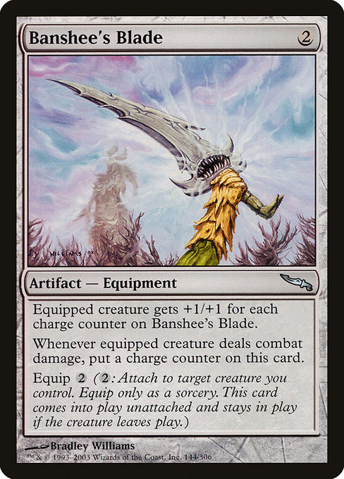 Banshee's Blade highlighted card art