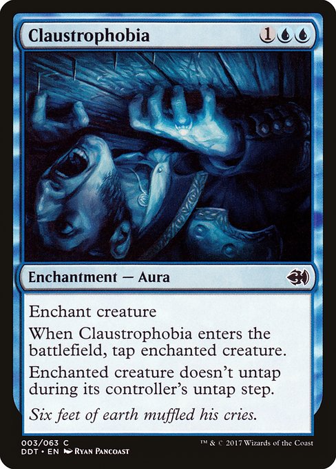 Claustrophobia from Duel Decks: Merfolk vs. Goblins