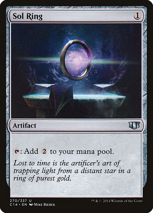 Sol Ring from Commander 2014