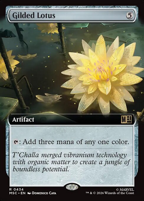 Gilded Lotus from Marvel Super Heroes Commander