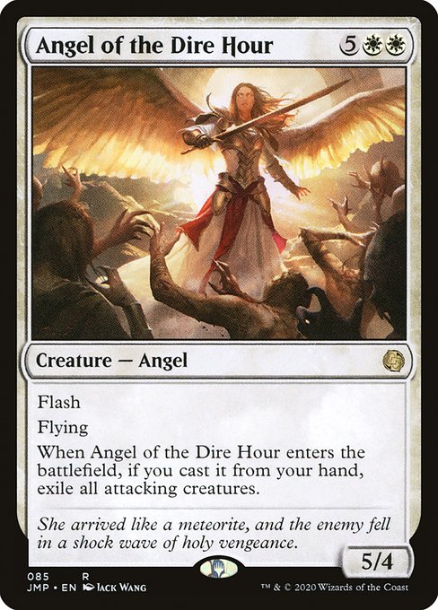 Angel of the Dire Hour highlighted card art