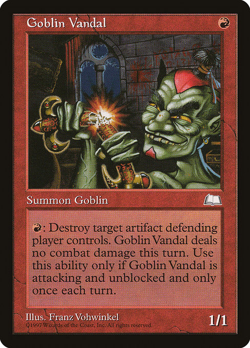 Goblin Vandal from Weatherlight