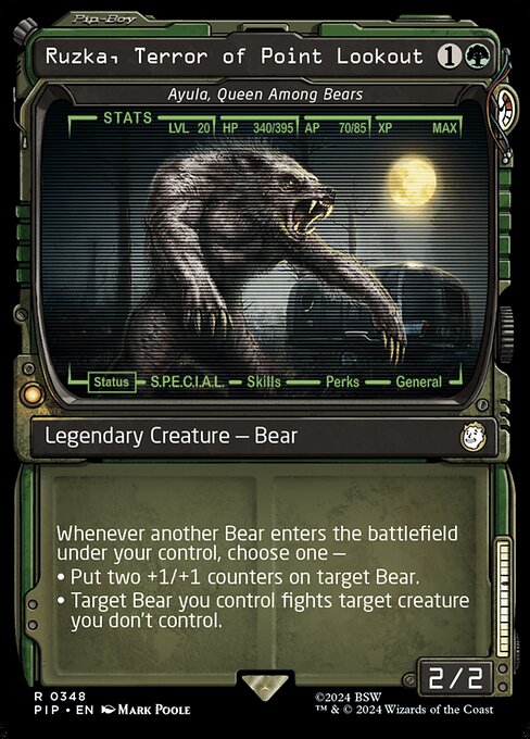 Ayula, Queen Among Bears from Fallout