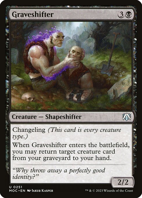 Graveshifter from March of the Machine Commander