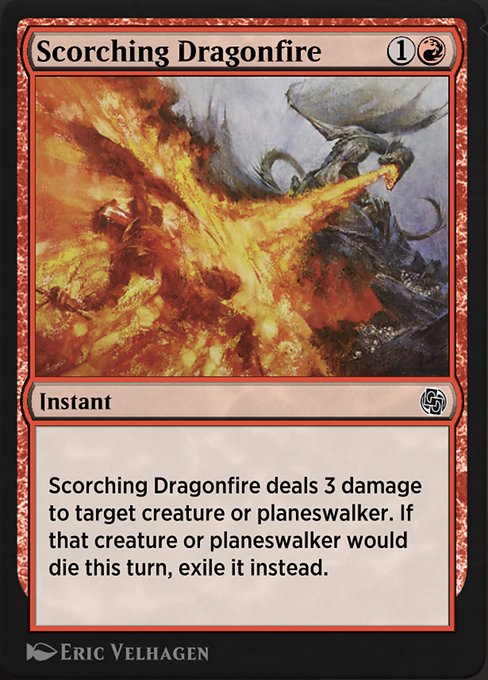 Scorching Dragonfire from Jumpstart Arena Exclusives