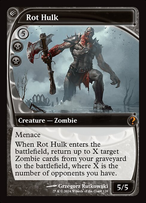 Rot Hulk from Mystery Booster 2