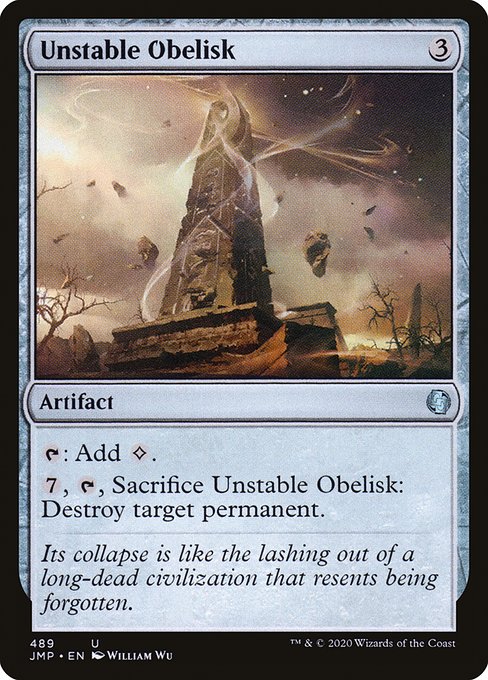 Unstable Obelisk from Jumpstart
