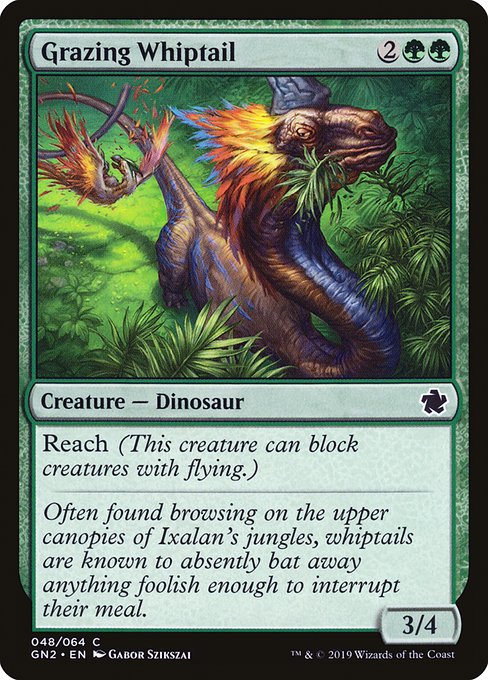 Grazing Whiptail highlighted card art