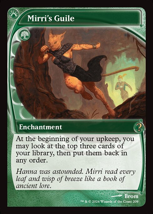 Mirri's Guile highlighted card art