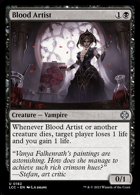 Blood Artist from The Lost Caverns of Ixalan Commander