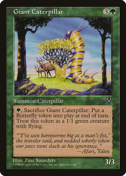 Giant Caterpillar from Visions