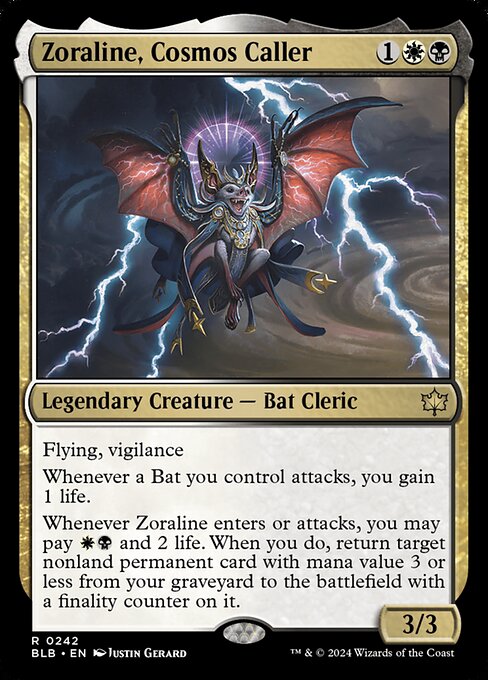 Zoraline, Cosmos Caller from Bloomburrow