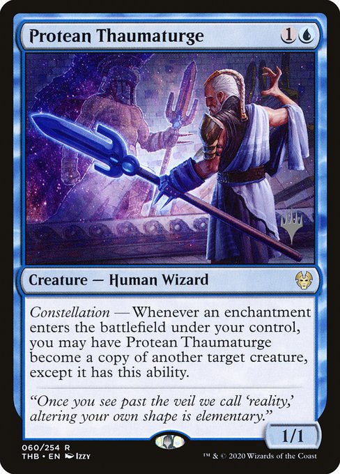 Protean Thaumaturge from Theros Beyond Death Promos