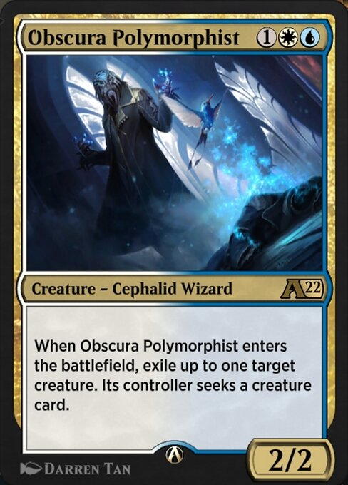 Obscura Polymorphist highlighted card art