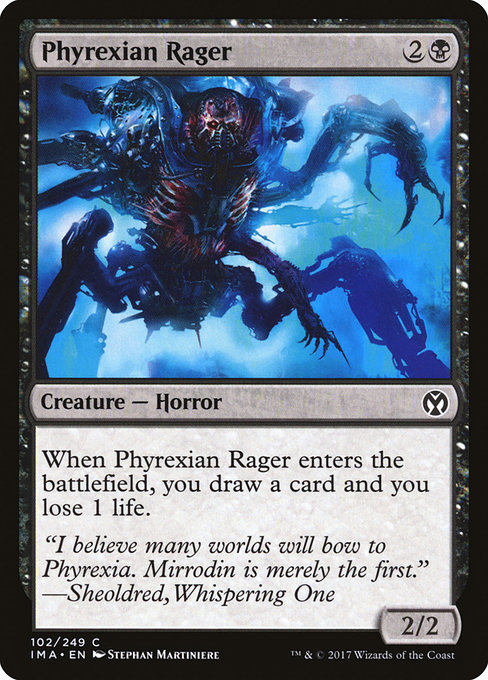 Phyrexian Rager from Iconic Masters