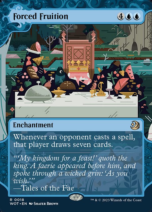 Forced Fruition highlighted card art