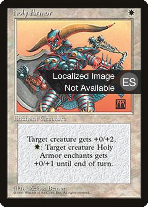 Holy Armor from Fourth Edition Foreign Black Border
