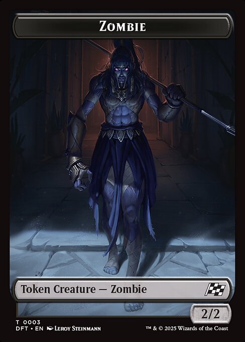 Zombie from Aetherdrift Tokens