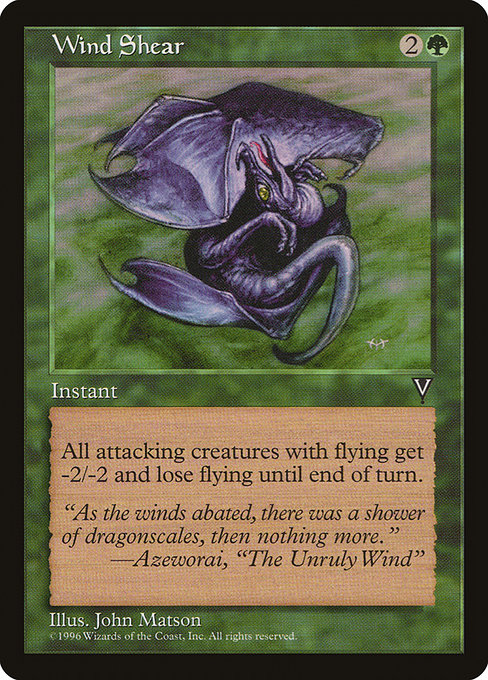 Wind Shear highlighted card art