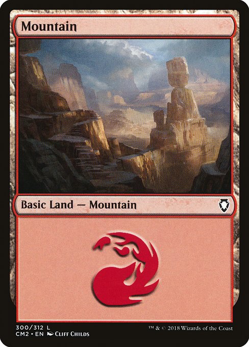 Mountain from Commander Anthology Volume II