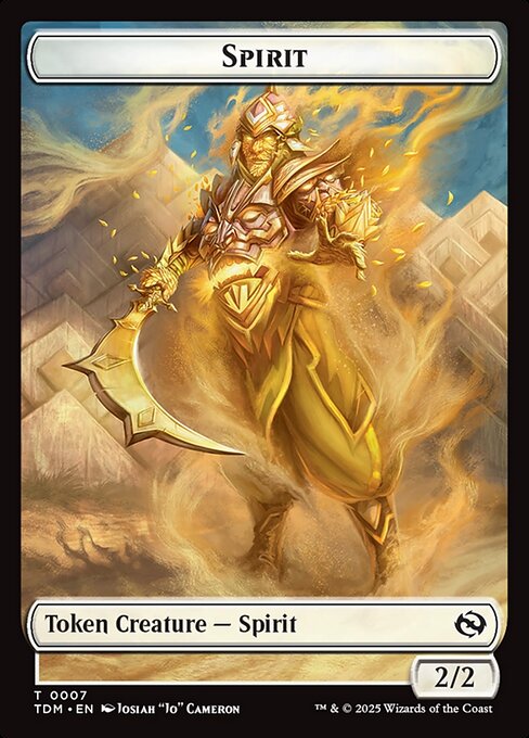 Spirit highlighted card art