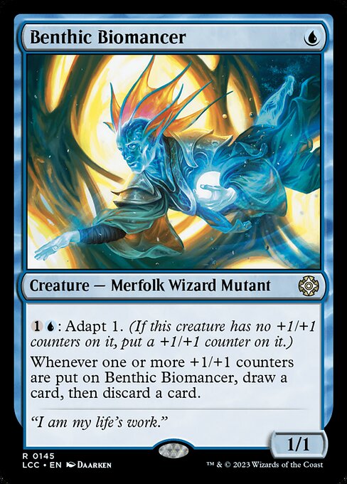 Benthic Biomancer highlighted card art