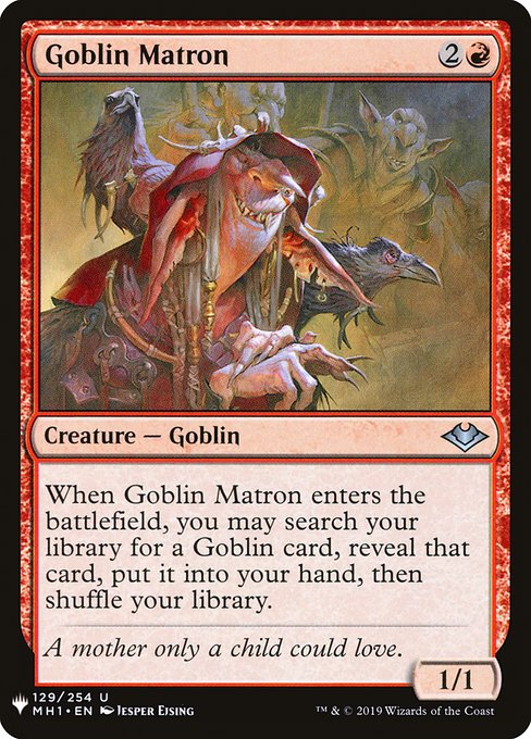 Goblin Matron from The List