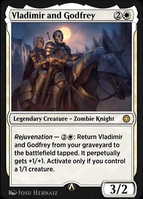 Vladimir and Godfrey highlighted card art