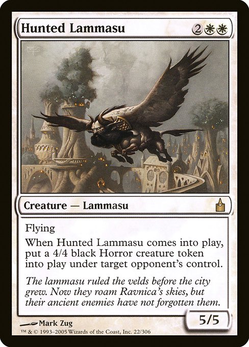 Hunted Lammasu from Ravnica: City of Guilds