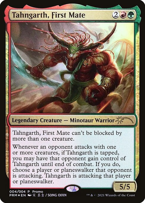 Tahngarth, First Mate highlighted card art