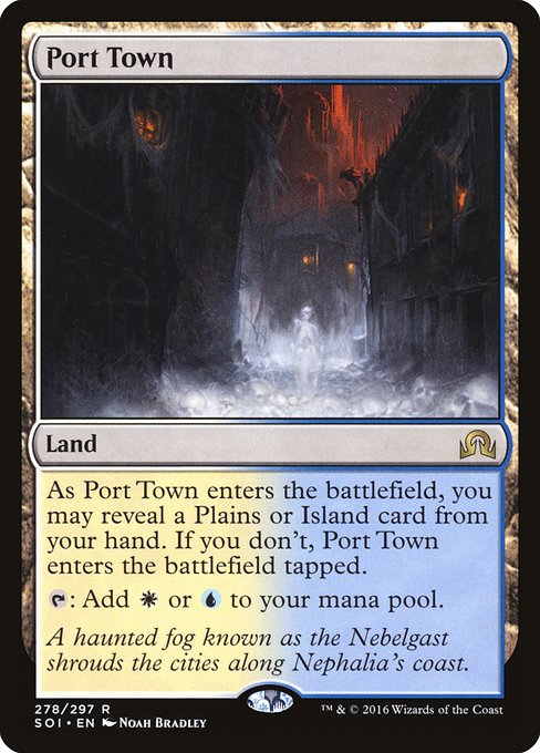 Port Town from Shadows over Innistrad