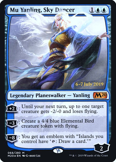 Mu Yanling, Sky Dancer from Core Set 2020 Promos