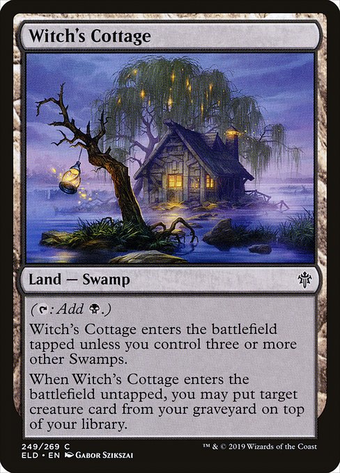 Witch's Cottage highlighted card art