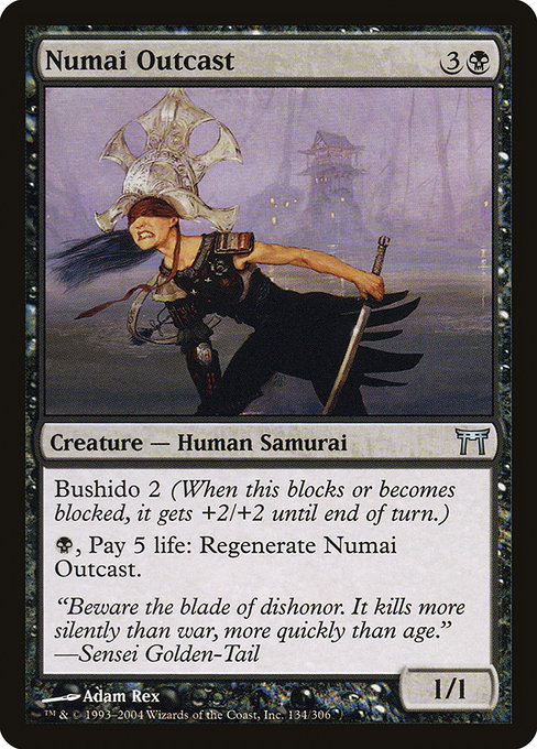Numai Outcast highlighted card art