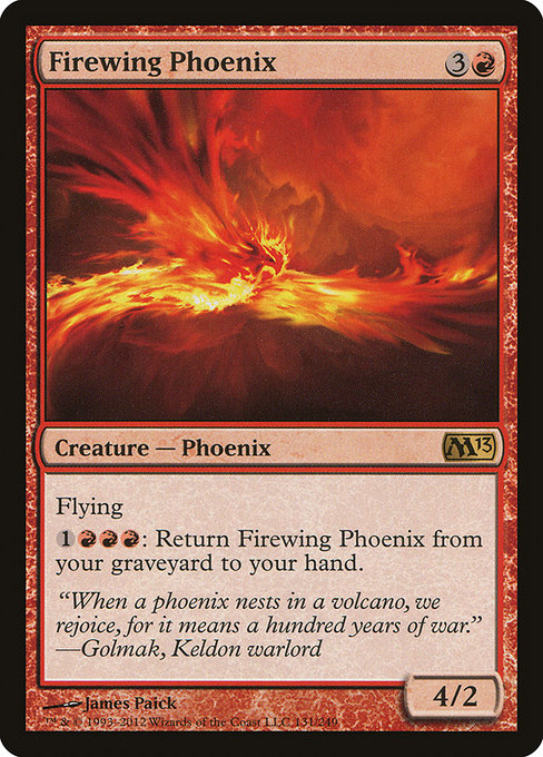 Firewing Phoenix from Magic 2013